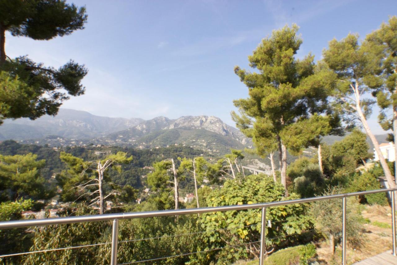456 Chemin De La Pinede Lägenhet Menton Exteriör bild