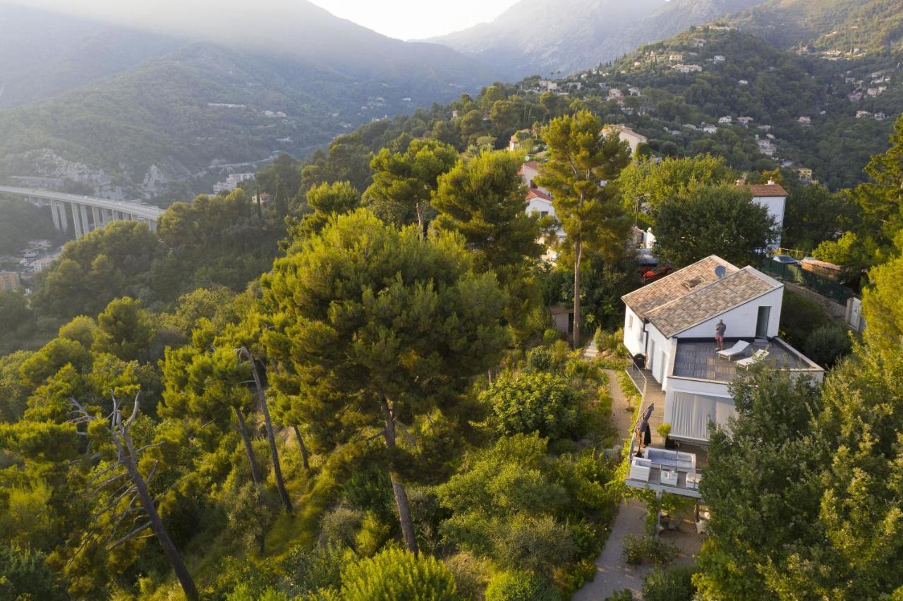 456 Chemin De La Pinede Lägenhet Menton Exteriör bild