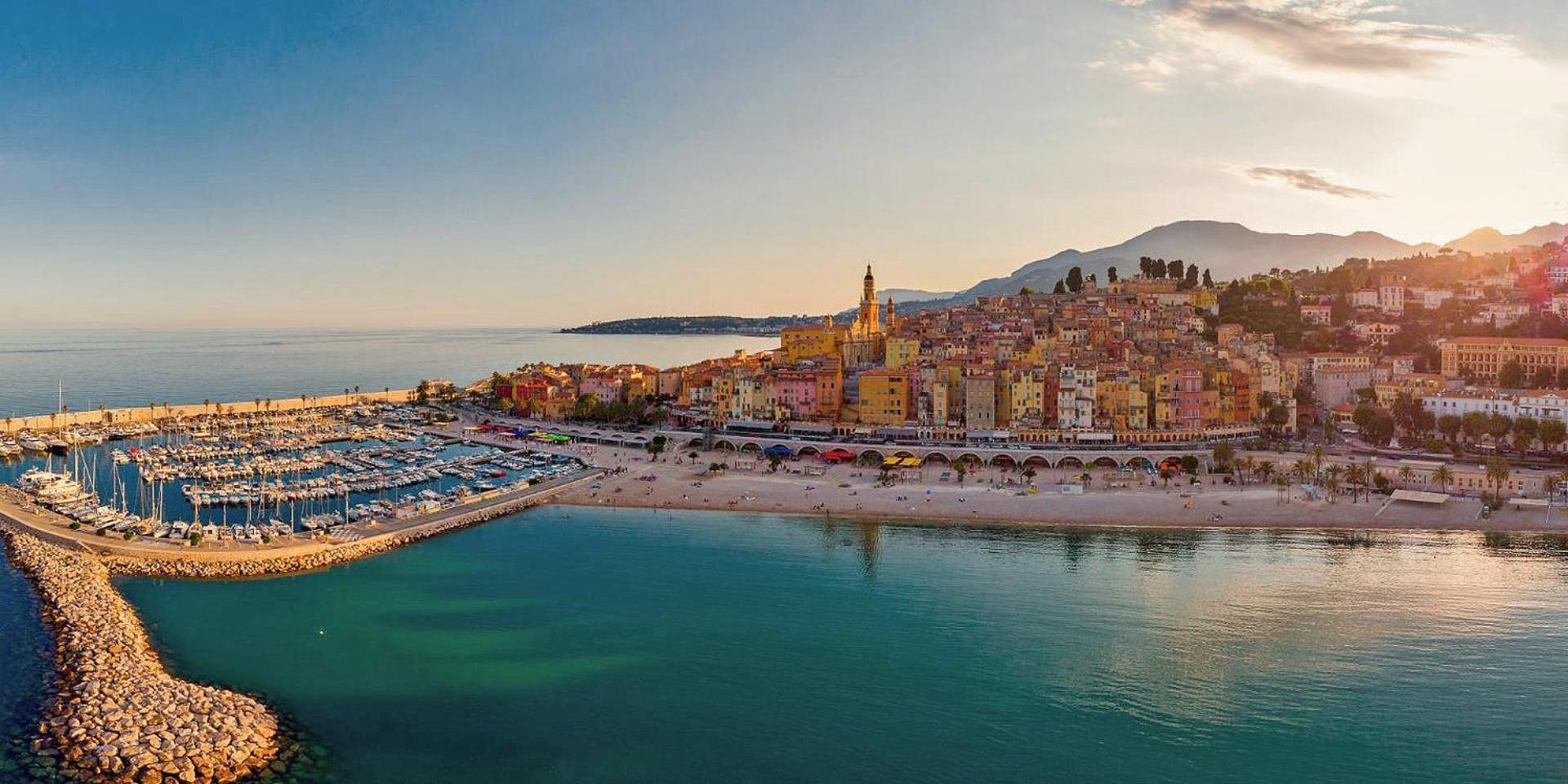 456 Chemin De La Pinede Lägenhet Menton Exteriör bild